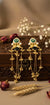 Aarzu Kashmiri Earrings (Green and Black )