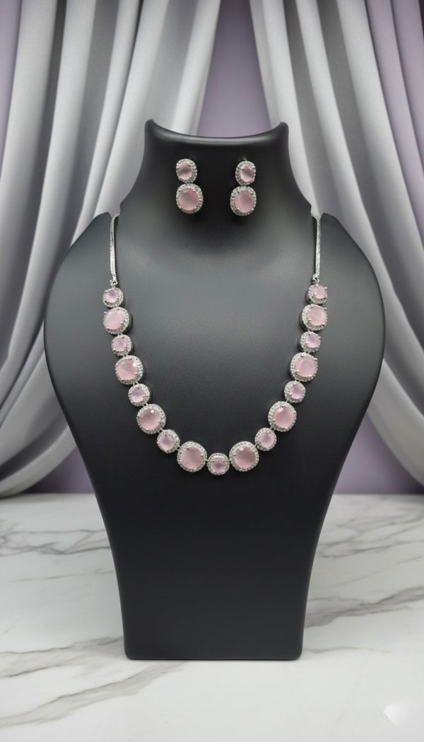 Royale Glow AD Necklace (Pink)