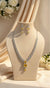 Regal Vine AD Necklace (Yellow)