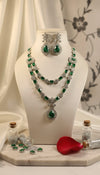 Regal Tier AD Necklace (Green)