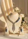 Sia AD Necklace (Blue)
