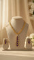 Noorvi AD Necklace (Purple)