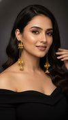 Roohi Kashmiri Earrings (Black)