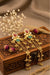 Aarzu Kashmiri Earrings (Wine and Green)