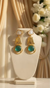 Lara Hasli Earrings (Mint Green)