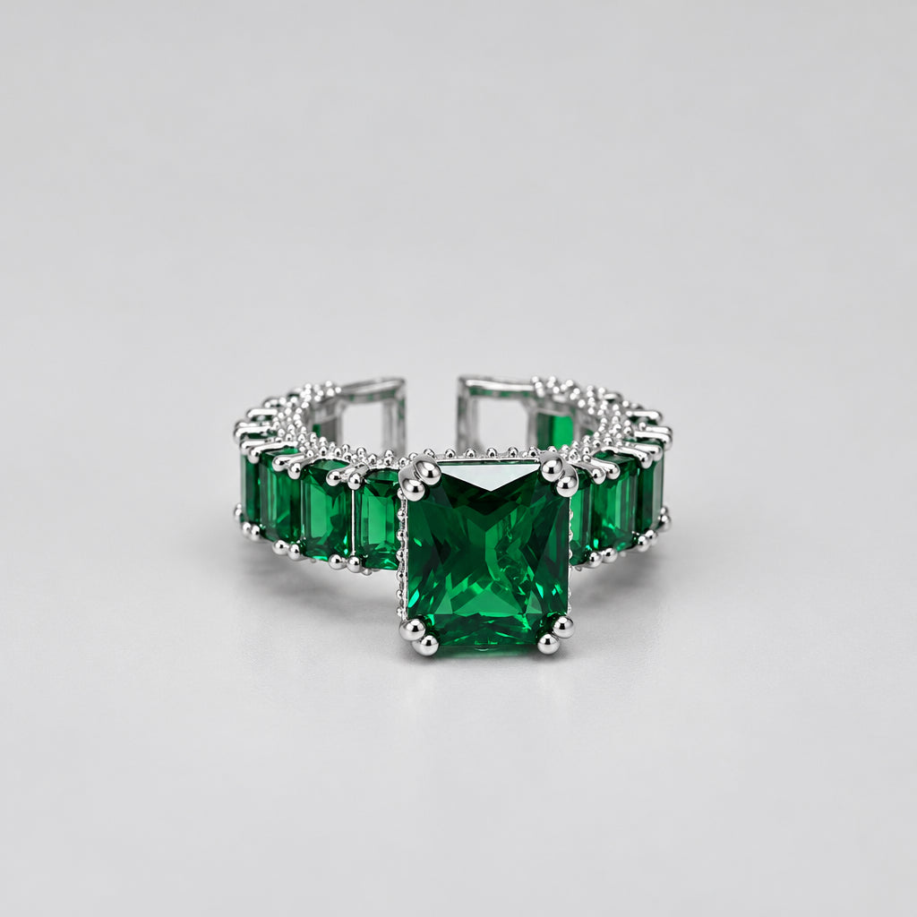 Premium Diamond AD Ring (Green)
