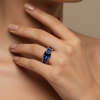 Premium Diamond AD Ring(Blue)