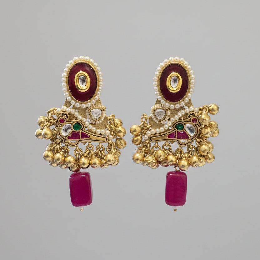 Ruhika Kashmiri Earrings