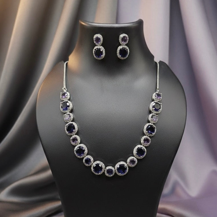 Royale Glow AD Necklace (Purple)
