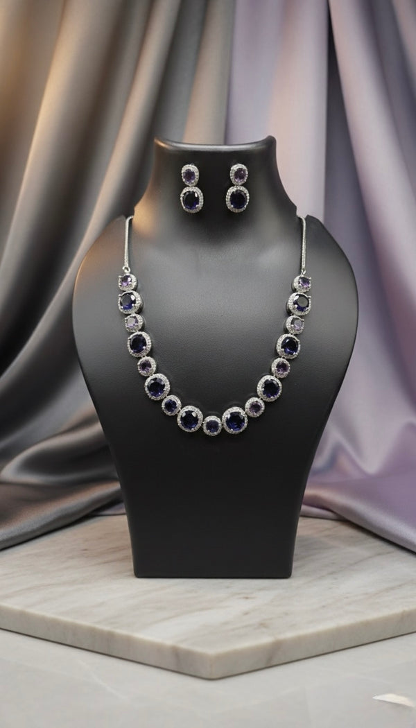 Royale Glow AD Necklace (Purple)