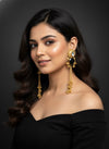 Mohini Kashmiri Earrings (Black)