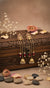 Gulnaz Kashmiri Earrings (Wine)