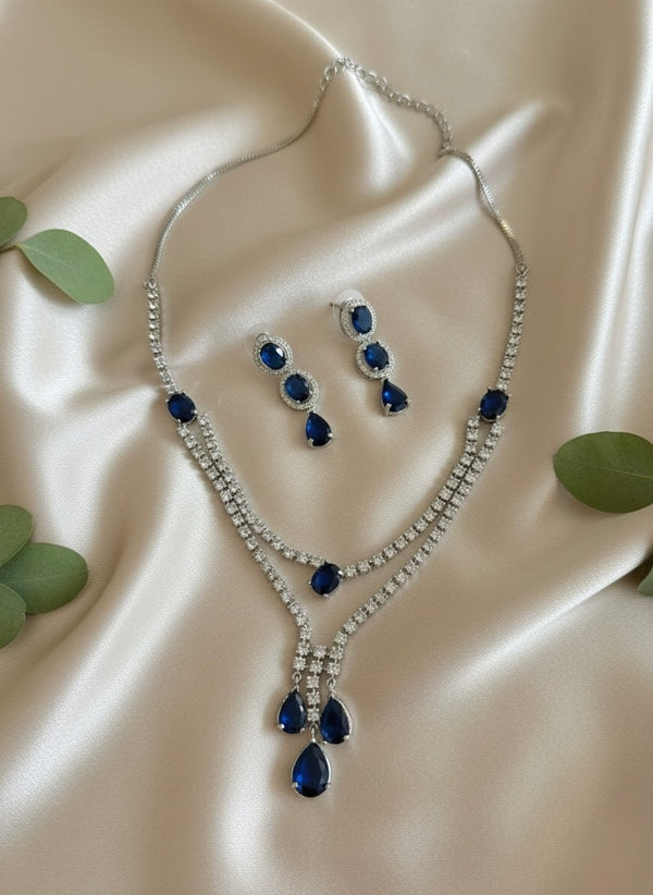 Riva AD Necklace (Blue)