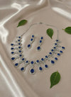 Shimmer AD Necklace (Blue)