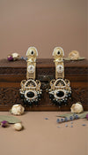 Noori Kashmiri Earrings (Black)