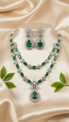 Regal Tier AD Necklace (Green)