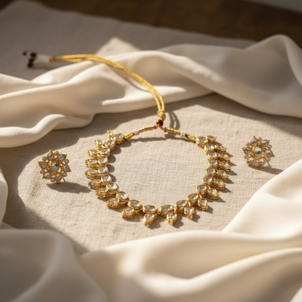 Avira Kundan Necklace