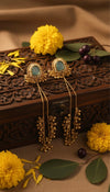 Suhana Kashmiri Earrings (Mint Green)