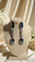 Celeste AD Earrings (Blue)
