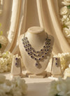 Charm Layered AD Necklace (Purple)
