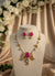 Aira Kashmiri Necklace (Rani Pink)