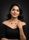 Eira Hasli Necklace (Wine)