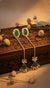 Ishika Kashmiri Earrings (Green)