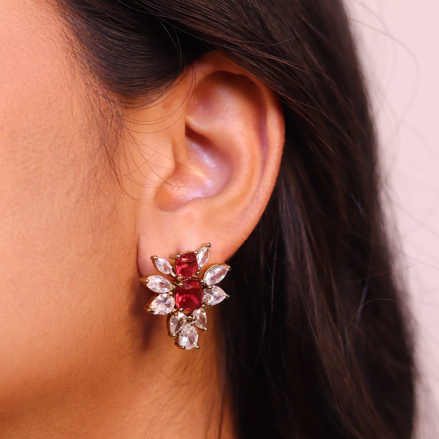 Ziva AD Necklace (Wine)