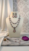 Regal Tier AD Necklace (Pink)