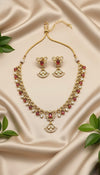 Ishani Kundan Necklace (Wine)