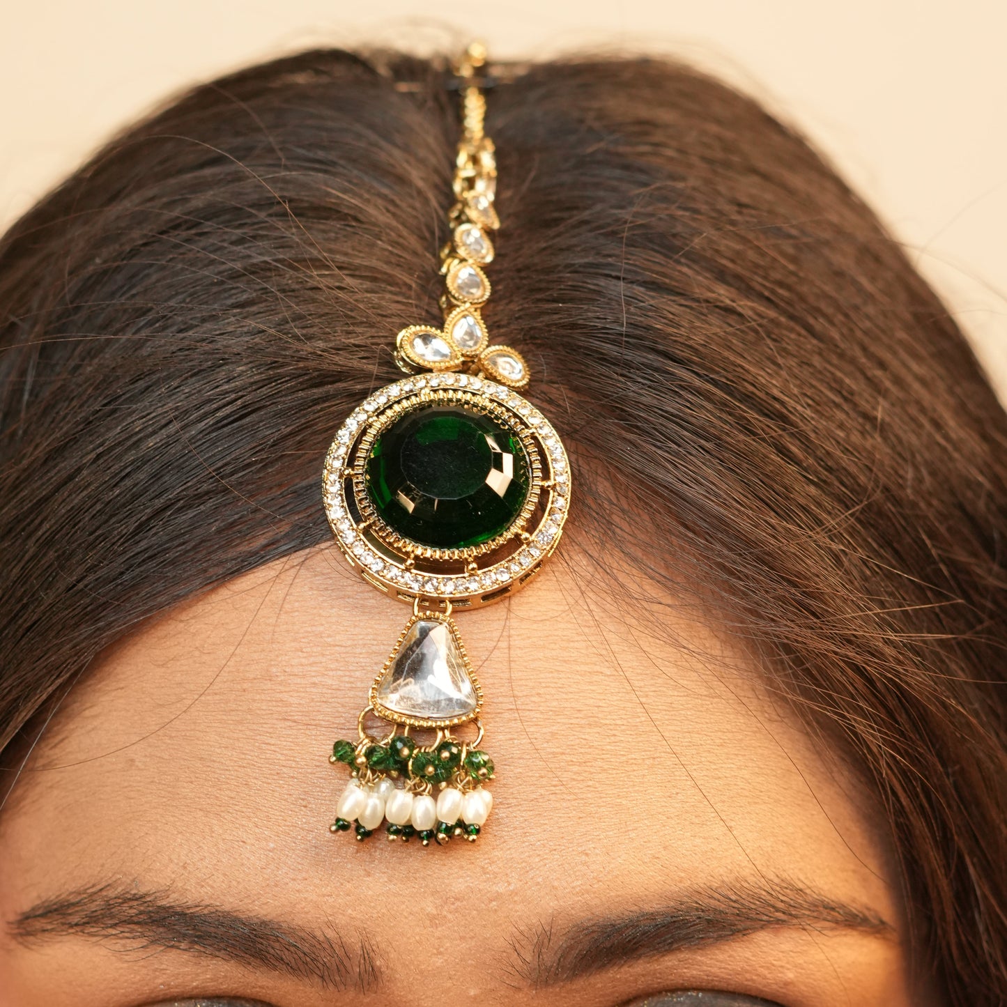 Amarya Bridal Necklace (Green)
