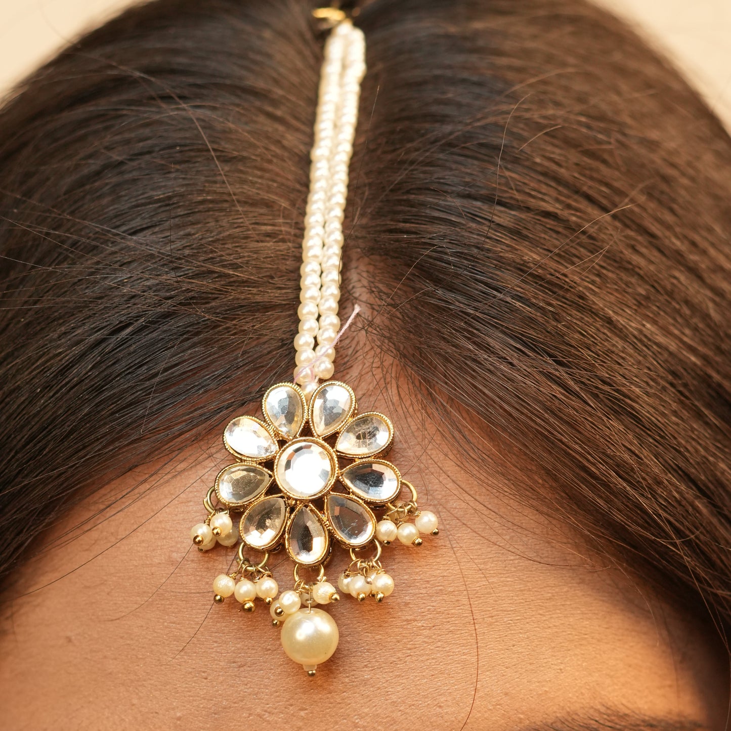 Sima Necklace with Maang-tikka