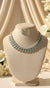 Luxe Line AD Necklace (Mint Green)