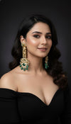 Noori Kashmiri Earrings (Green)