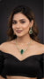 Naira Kundan Necklace (Green)