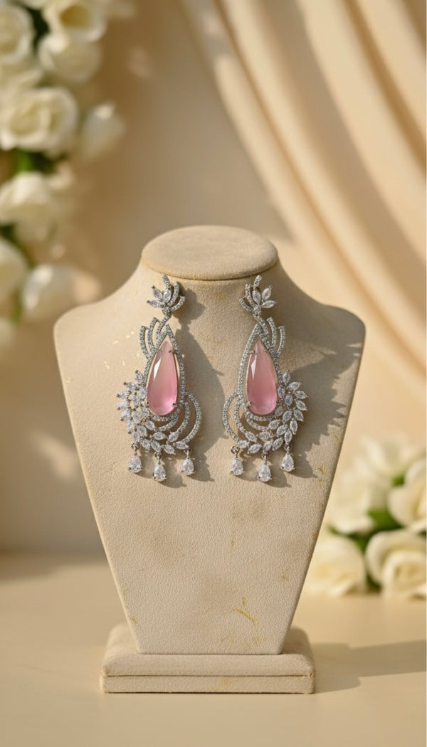 Lyra AD Earrings (Pink)