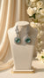 Bloomy AD Earrings (Mint Green)