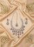 Royal Bloosom AD Necklace (Purple)