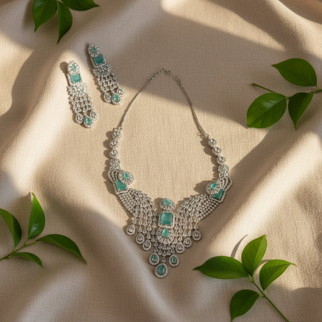 Ocean Mist AD NECKLACE (Mint Green)
