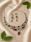 Mira AD Necklace (Red)