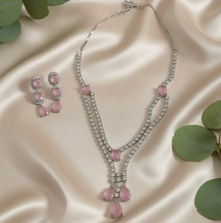 Riva AD Necklace (Pink)