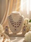 Charm Layered AD Necklace (Red)