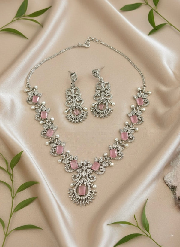 Lush AD Necklace (Pink)