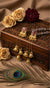 Roohi Kashmiri Earrings (Wine)