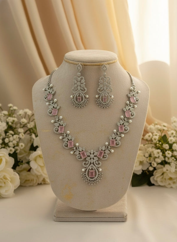 Lush AD Necklace (Pink)