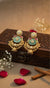Kashvi Kashmiri Earrings (Mint Green)