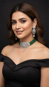 Amira AD Chokar Set (Green)
