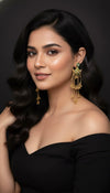 Moorni Kashmiri Earrings (Green)