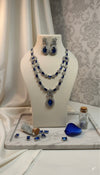 Regal Tier AD Necklace (Blue)
