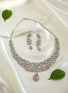 Mira AD Necklace (Pink)